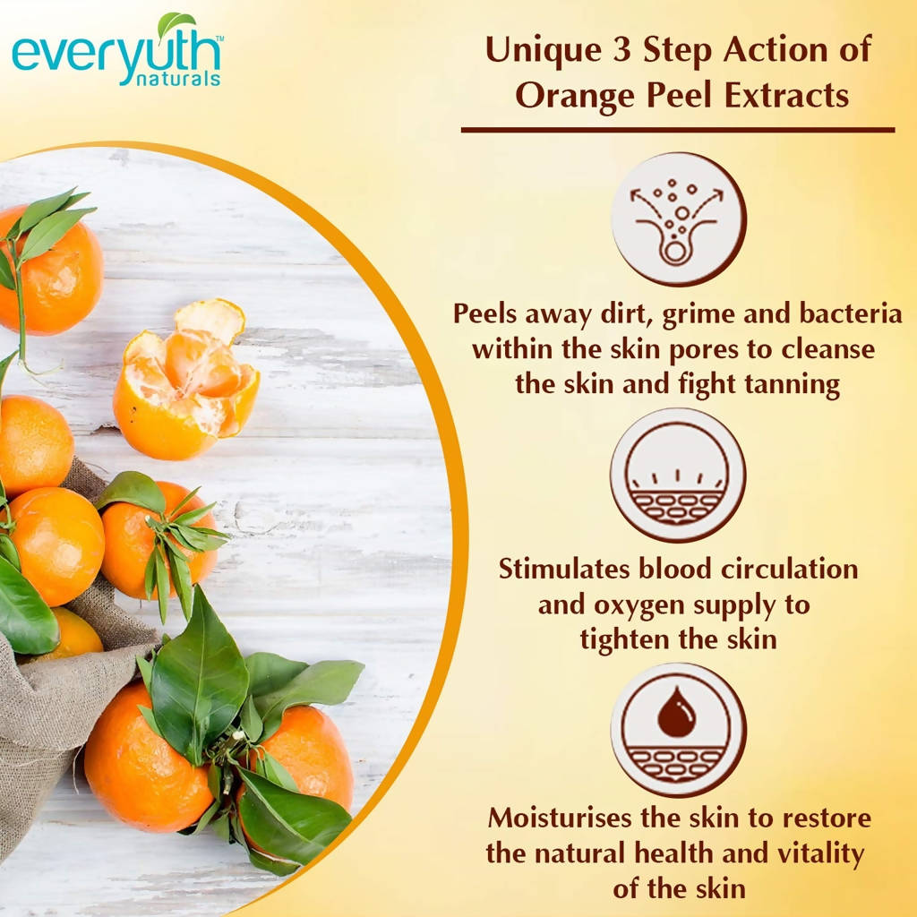 Everyuth Naturals Glow Orange Peel Off Mask 