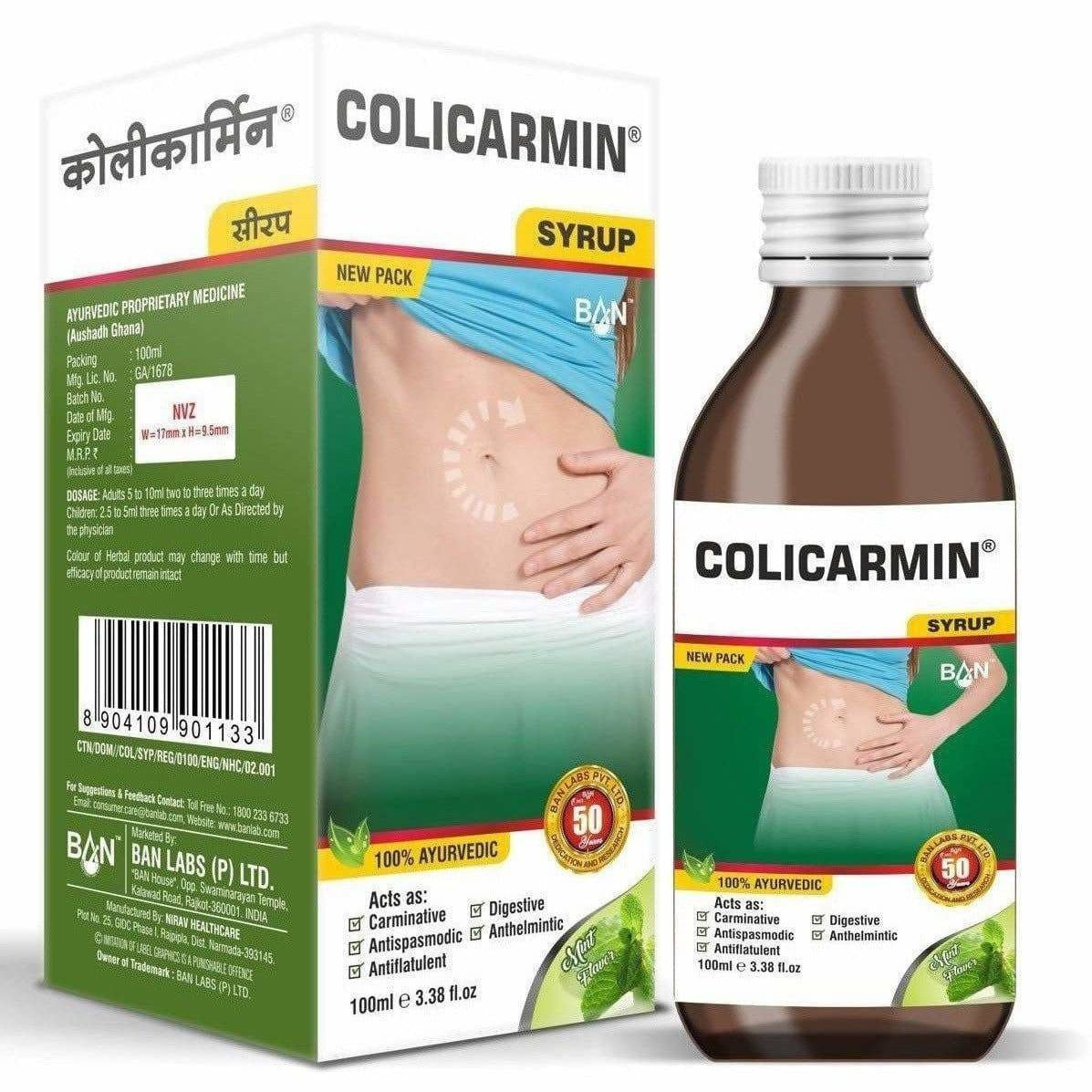 Ban Labs Colicarmin Syrup 
