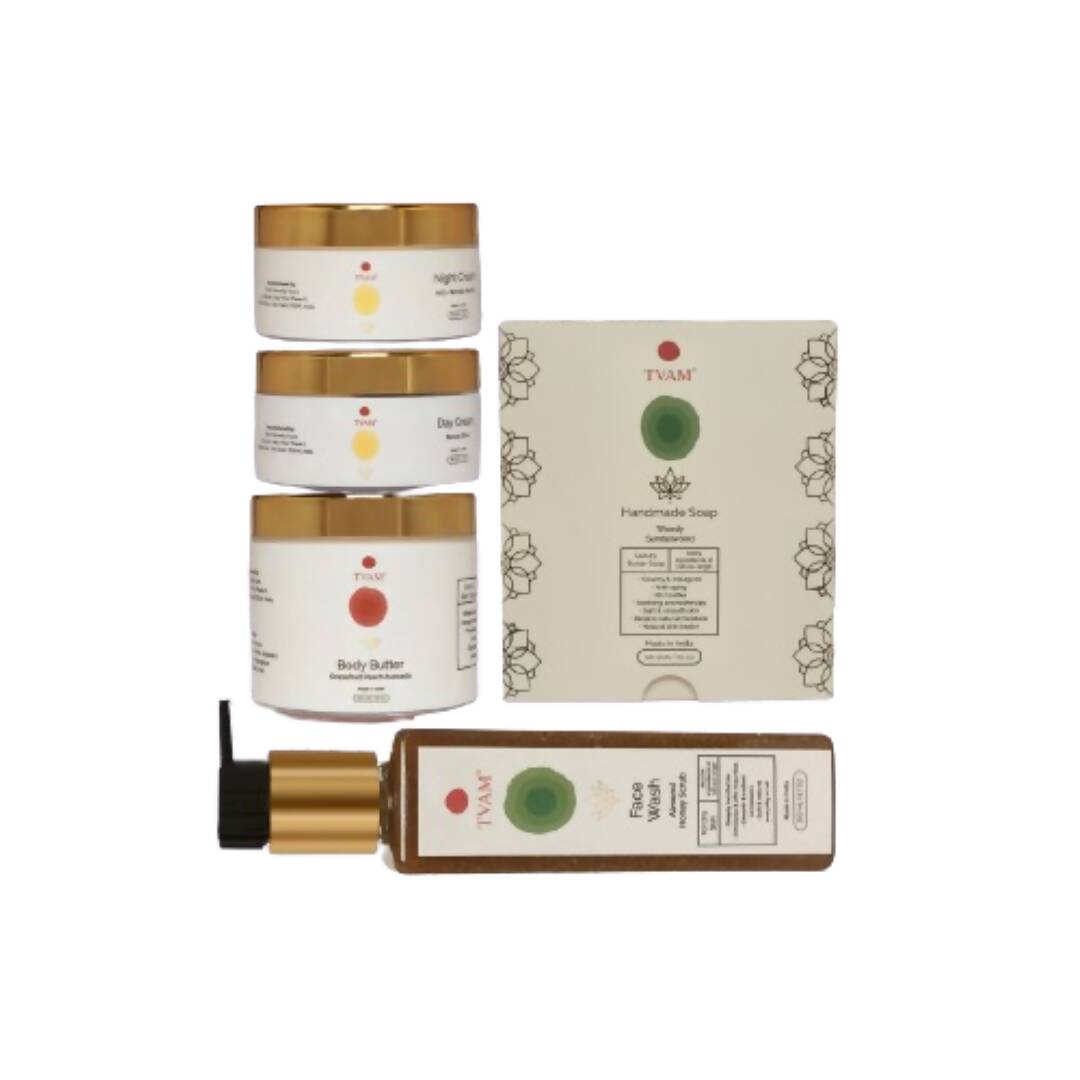 Tvam Daily Body/Face Care Package (Dry Skin)  Grab2Buy Tvam Naturals Grab2Buy