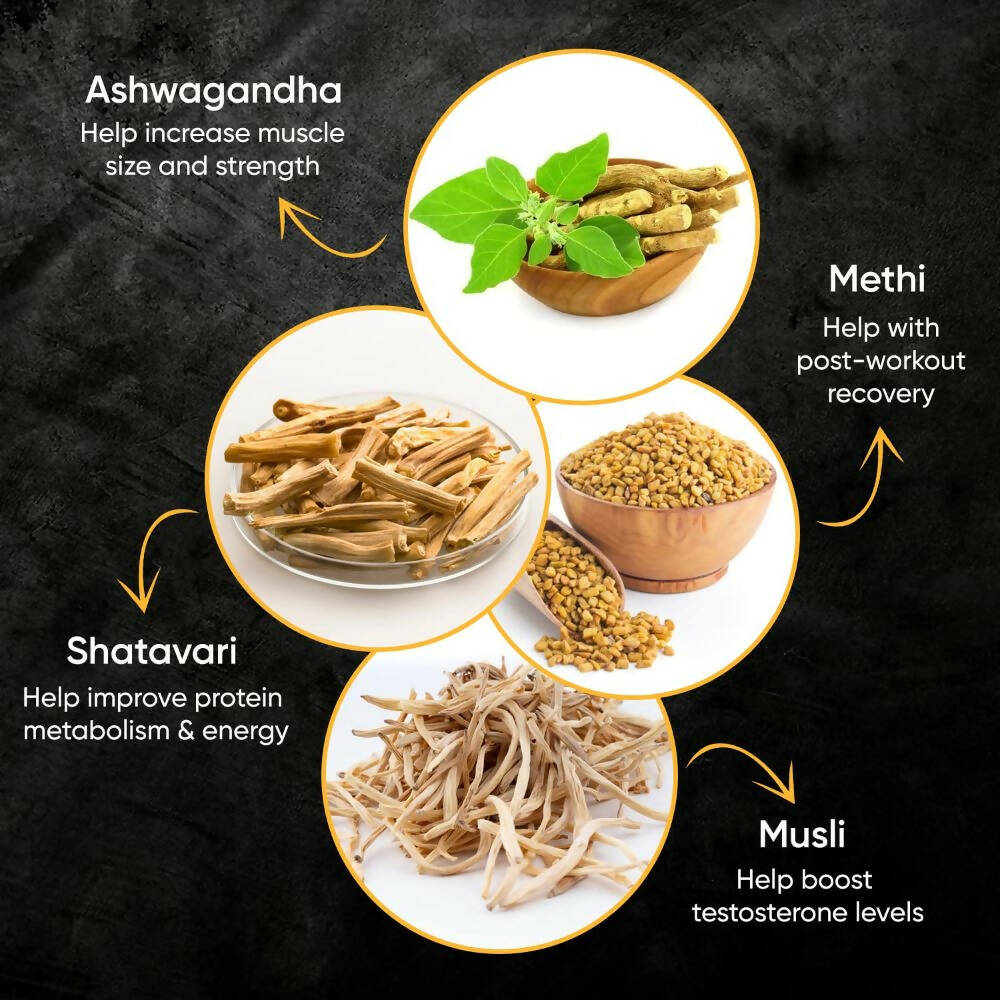 Dr. Vaidya's Herbobuild Capsules - Grab2buy