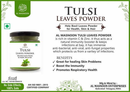 Al Masnoon Tulsi Powder - Grab2buy