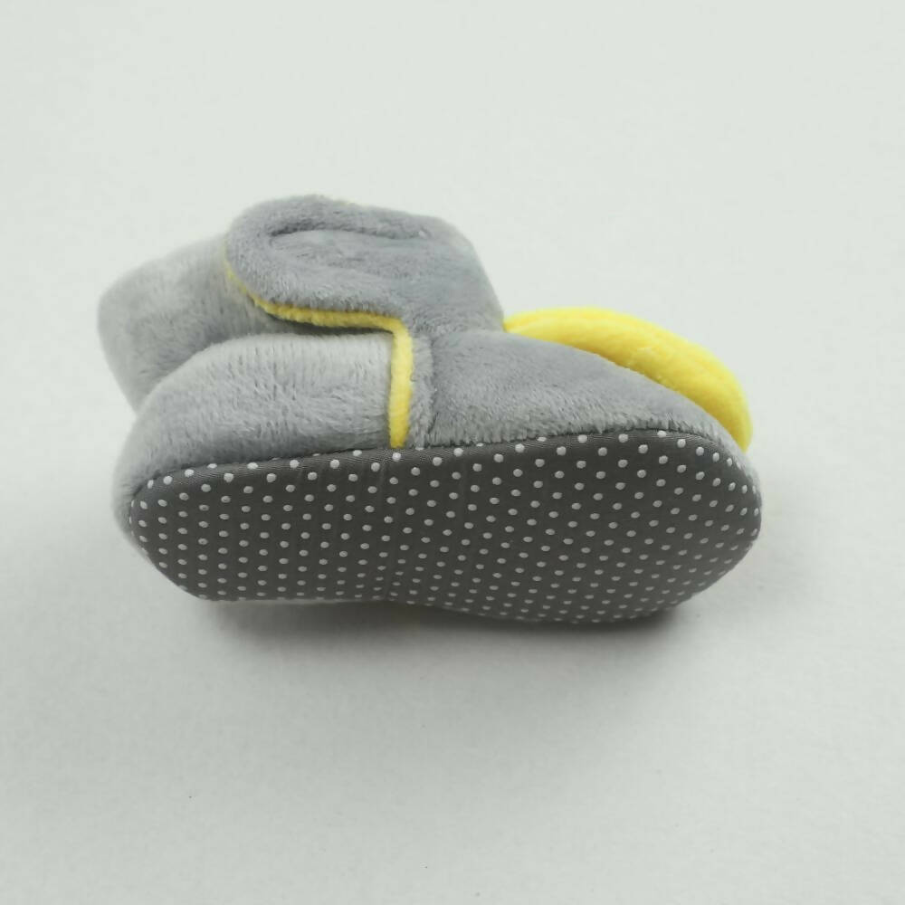 Tiny Bugs For Boys & Girls Baby Winter Booties - Grey  Grab2Buy Tiny Bugs Grab2Buy