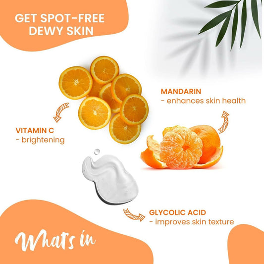 Nutriglow Advanced Organics Vitamin C Lightening Face Wash - Grab2buy