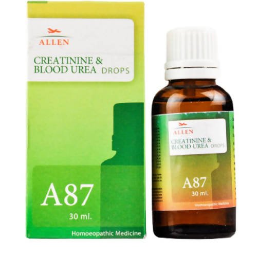 Allen Homeopathy A87 Creatinine & Blood Urea Drops 