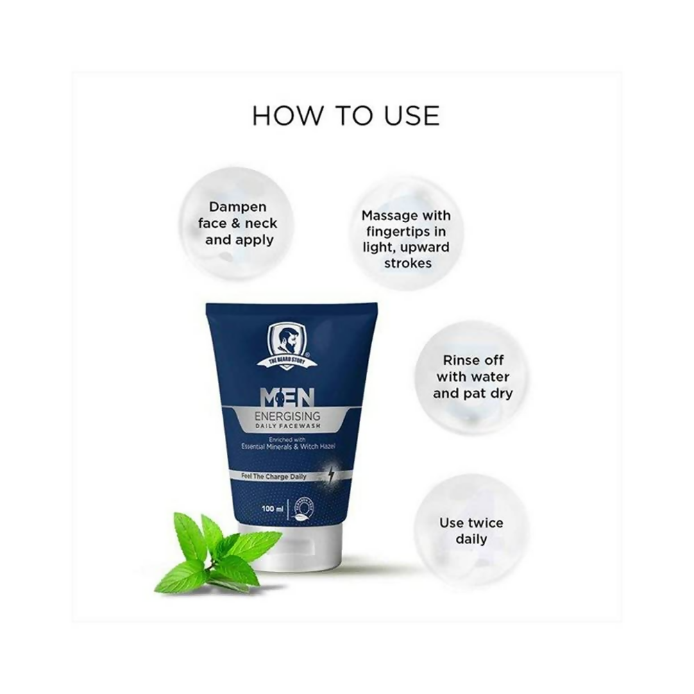 The Beard Story Men Energizing Daily Face Wash 