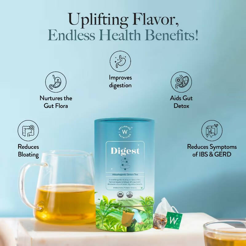 Wellbeing Nutrition Digest Green Tea  Grab2Buy Wellbeing Nutrition Grab2Buy
