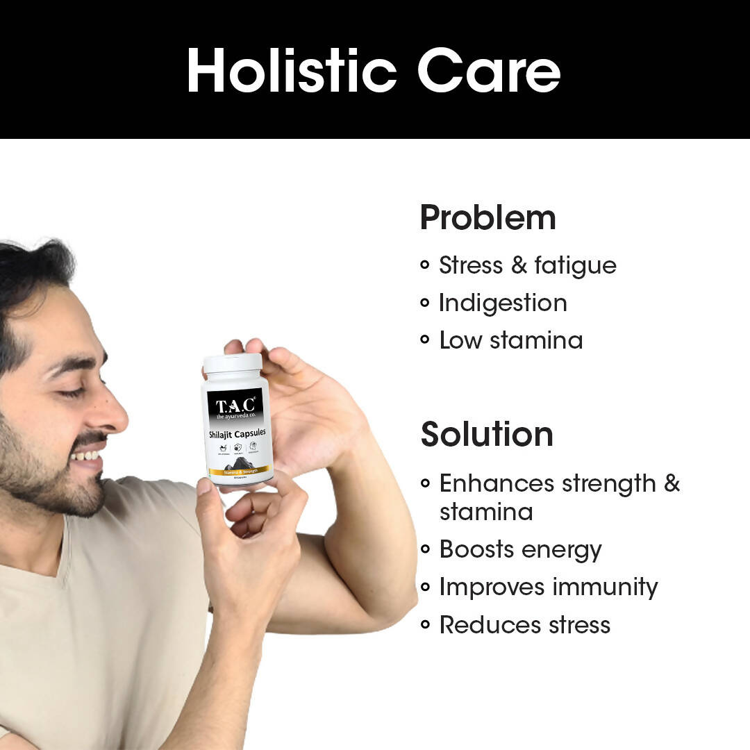 TAC - The Ayurveda Co. SJ Capsules for Men - Grab2buy