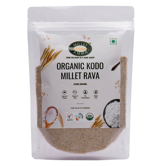 Millet Amma Organic Kodo Millet Rava - Grab2buy