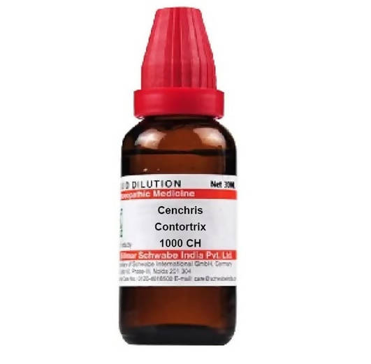 Dr. Willmar Schwabe India Cenchris Contortrix Dilution 