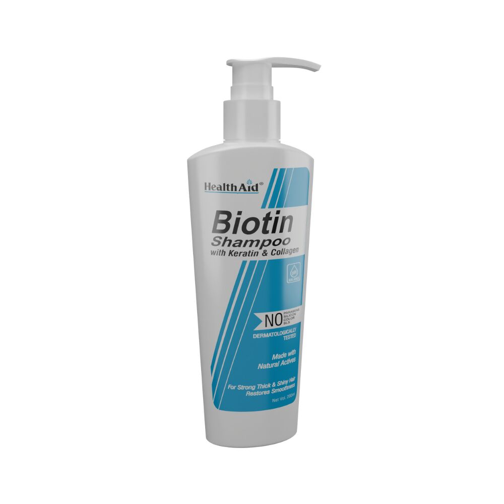 HealthAid Biotin Shampoo with Keratin & Collagen 