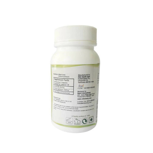 Erbzenerg Wheat Grass Capsules - Grab2buy