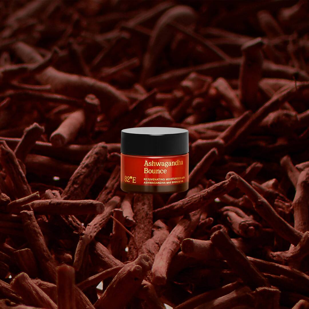 82°E By Deepika Padukone Ashwagandha Bounce Moisturiser, Paraben Free, Non-Sticky 