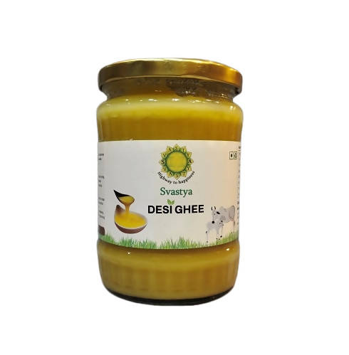Svastya Desi Ghee | Vedic Bilona Method | Churned From Curd | Cow Ghee Pure, Healthy & Natural 