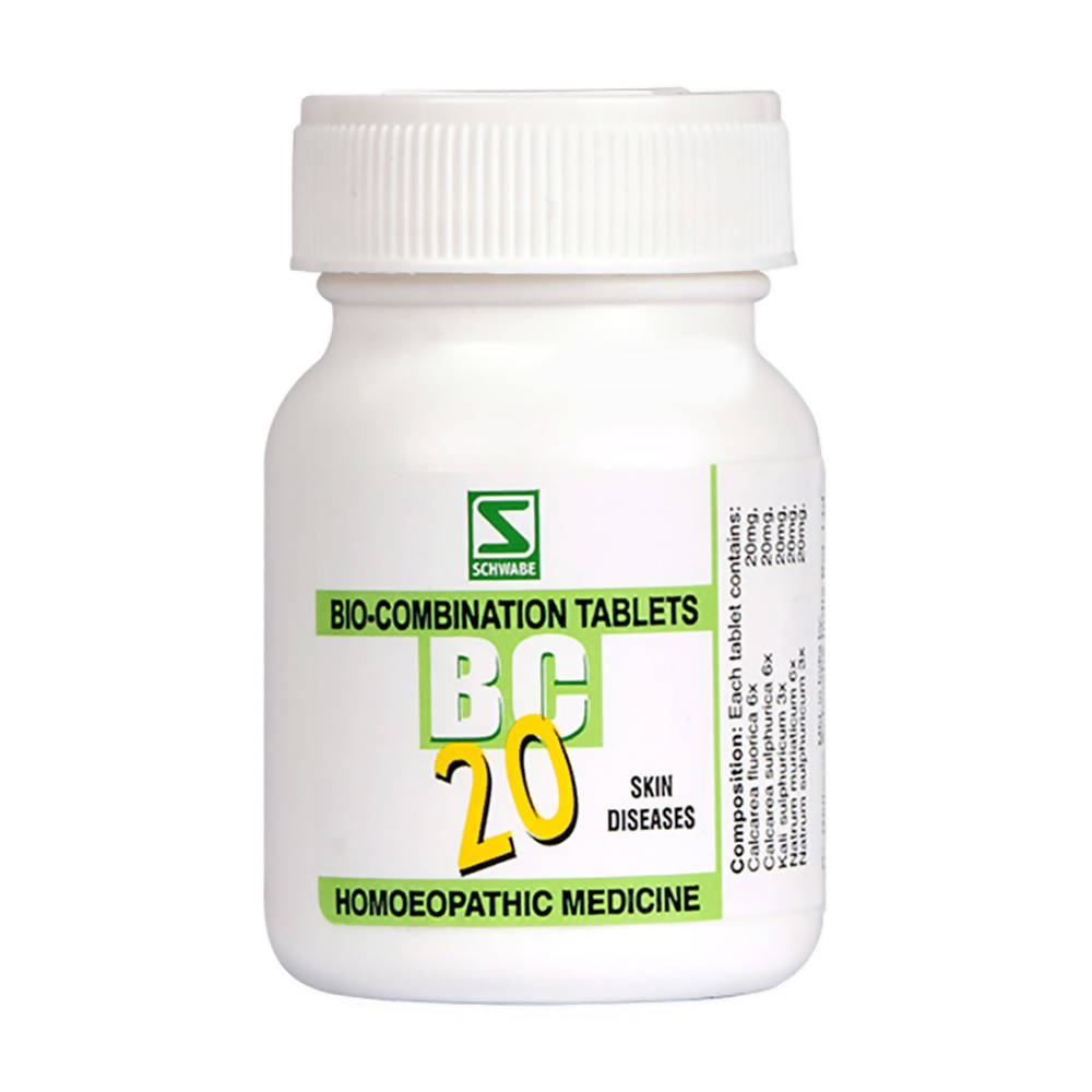 Dr. Willmar Schwabe India Bio-Combination 20 (BC 20) Tablet 