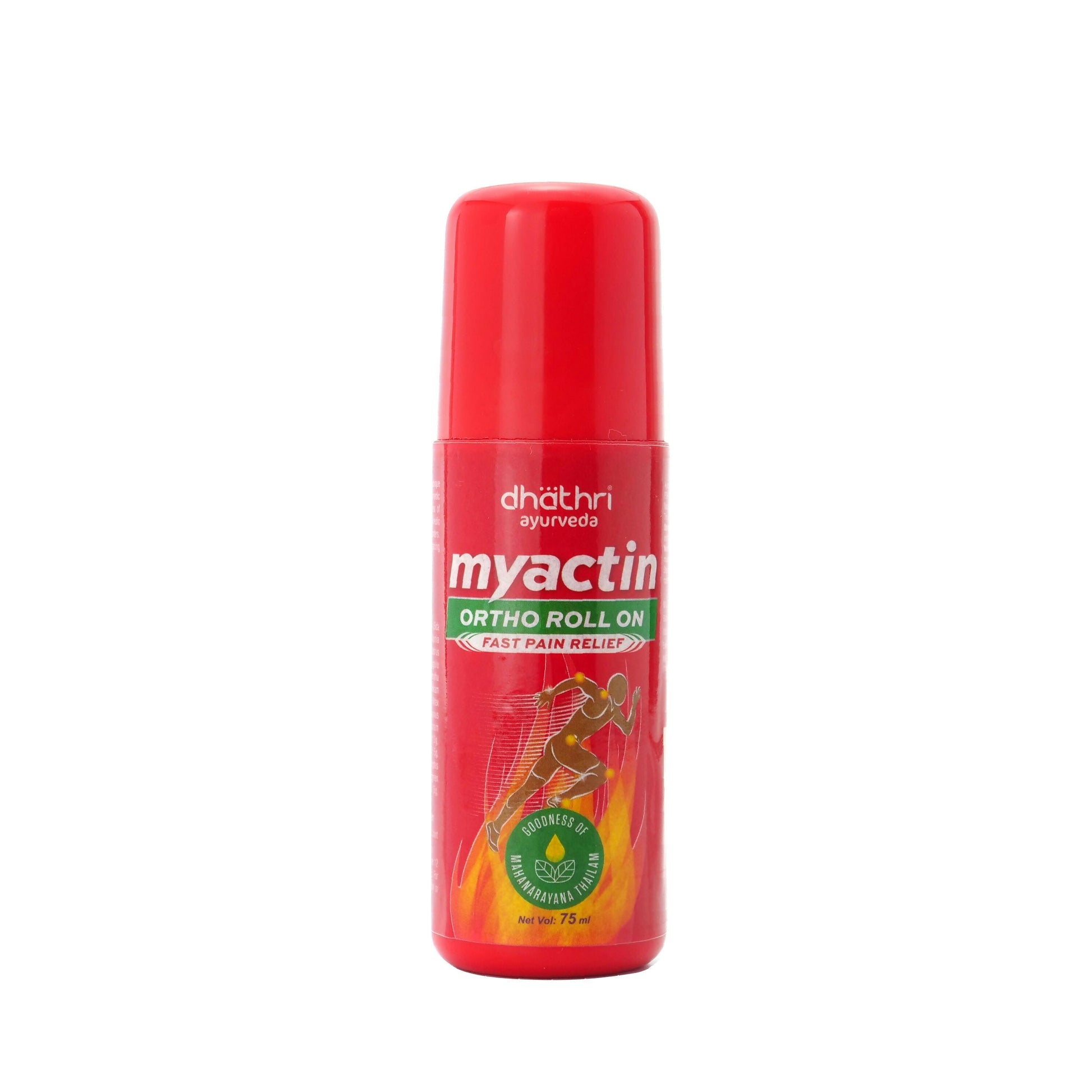Dhathri Ayurveda Myactin Ortho Roll On For Pain Relief 