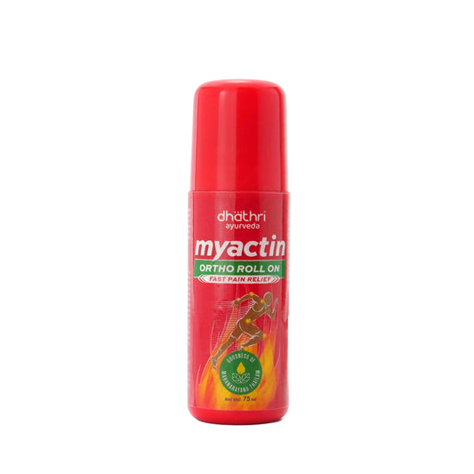 Dhathri Ayurveda Myactin Ortho Roll On For Pain Relief 