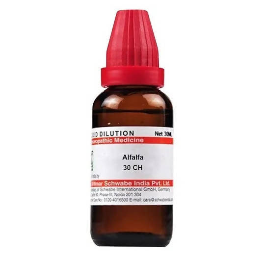 Dr. Willmar Schwabe India Alfalfa Dilution 