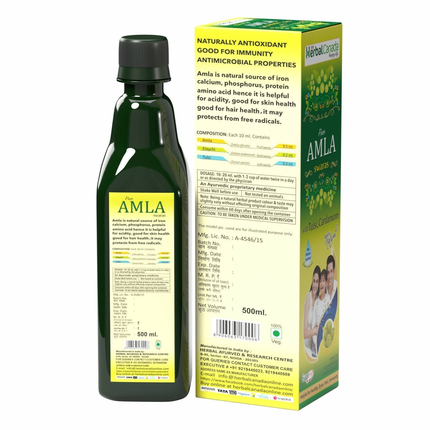 Herbal Canada Amla Ras 