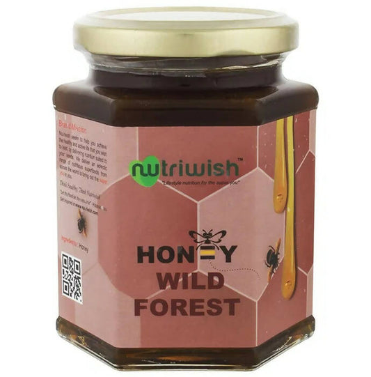 Nutriwish 100% Pure Organic Honey Wild Forest 