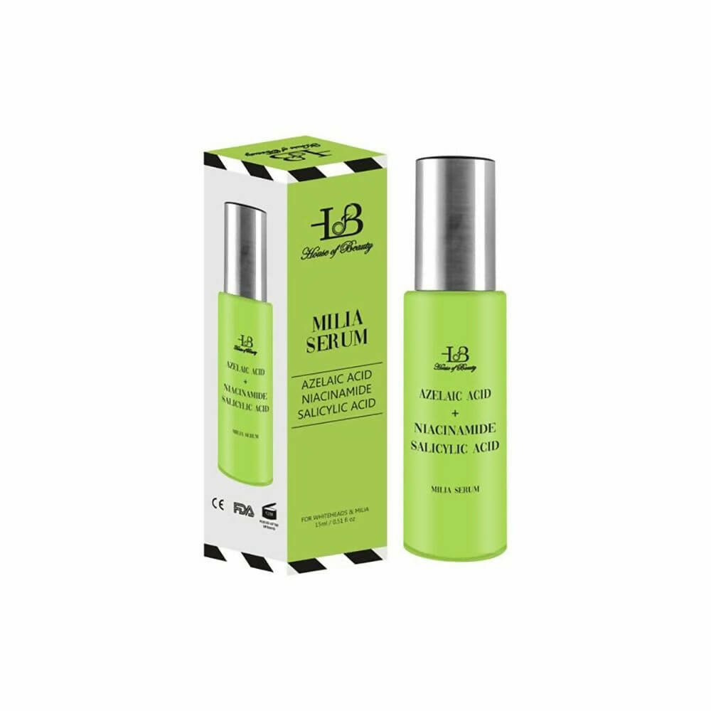 House of Beauty Milia Serum with Azelaic Acid, Niacinamide, Salicylic Acid 