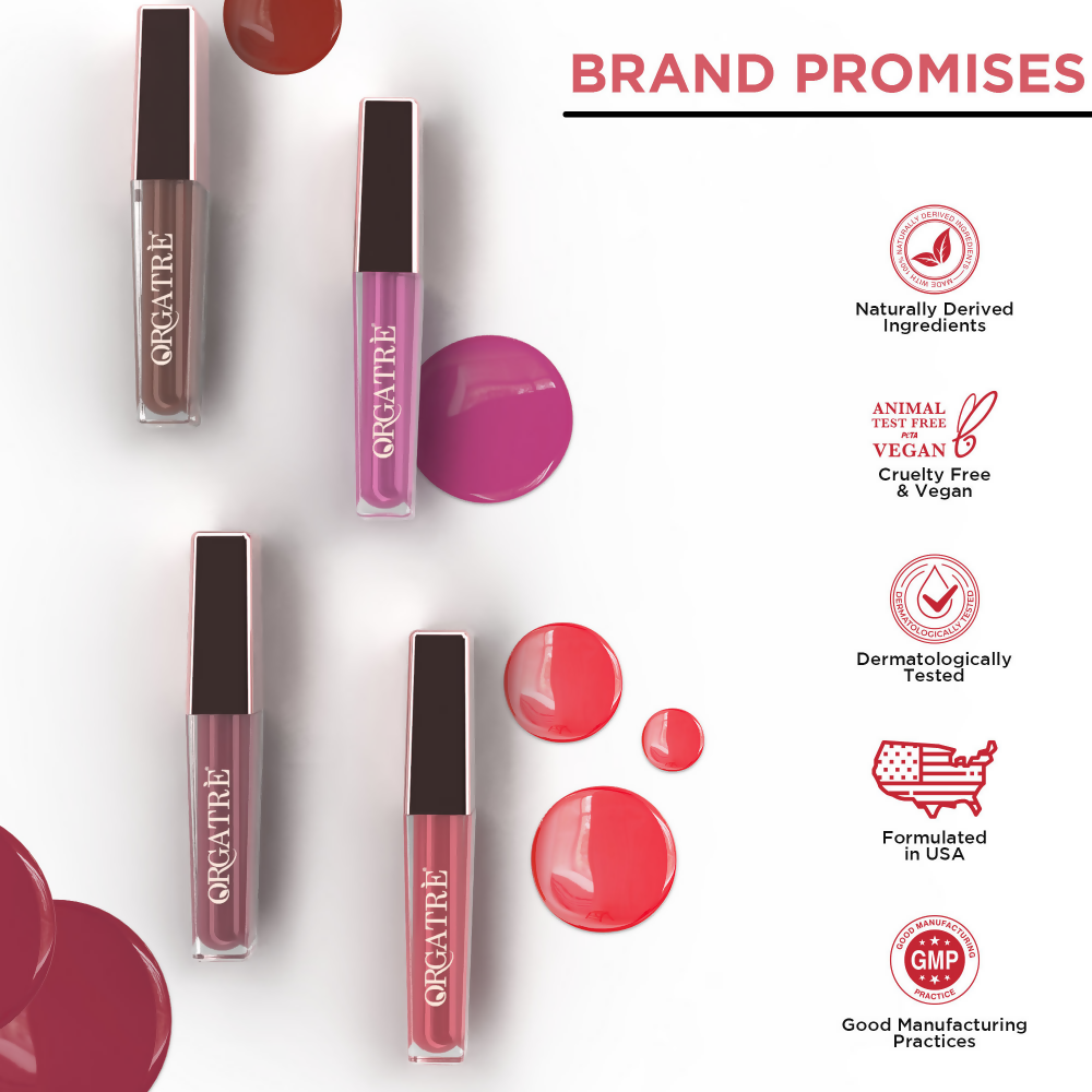 Orgatre MoodBliss Lip Gloss - Warm Shores 