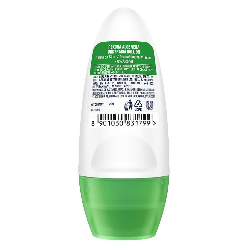 Rexona Aloe Vera Underarm Roll On Deodorant For Women 