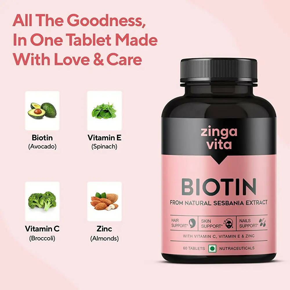Zingavita Biotin Tablets 