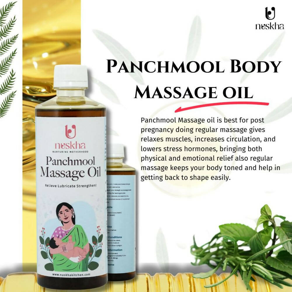 Nuskha Panchmool Massage Oil 