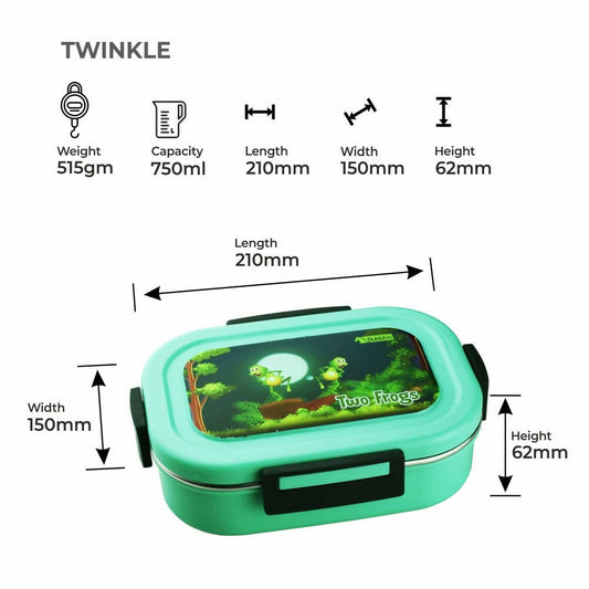 Dubblin Twinkle Stainless Steel Lunch Box - Grab2buy