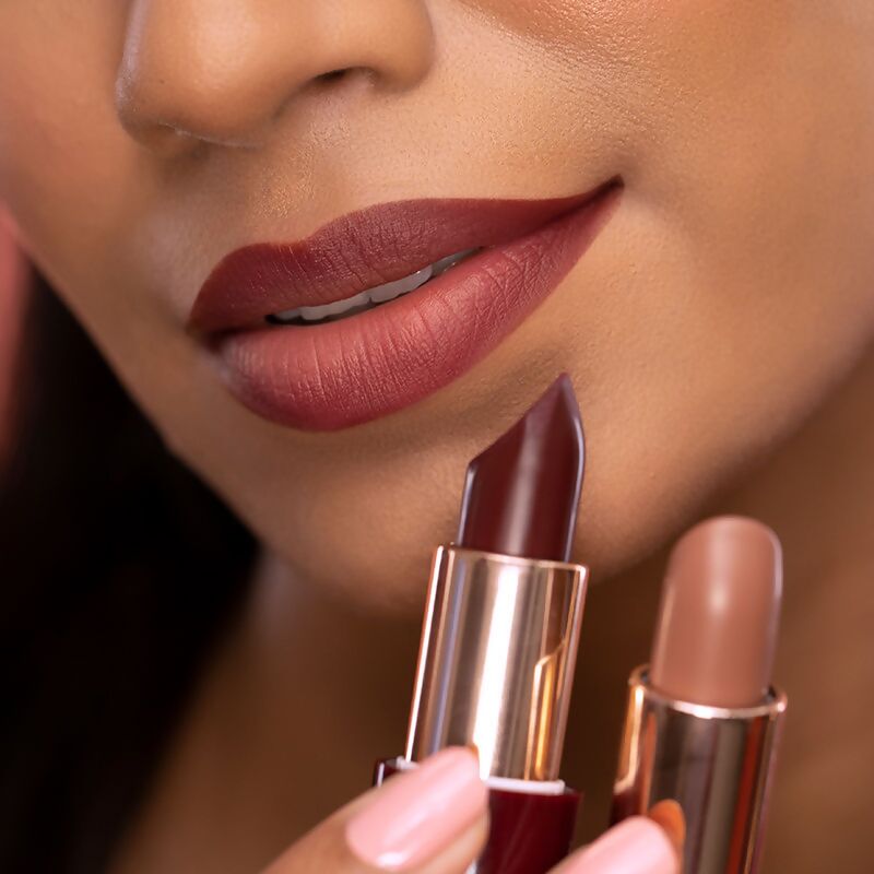Kay Beauty By Katrina Kaif Matte Drama Long Stay Lipstick - Retro 