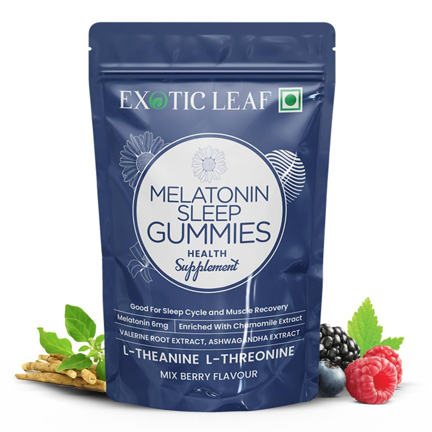 Exotic Leaf Melatonin Gummies 