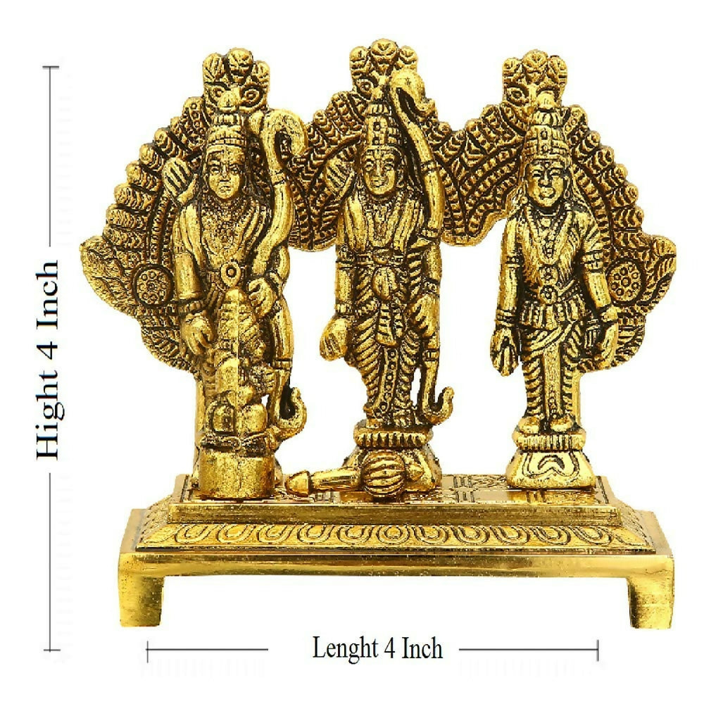 Craftam Metal Shri Ram Darbar With Hanuman Ji - Grab2buy