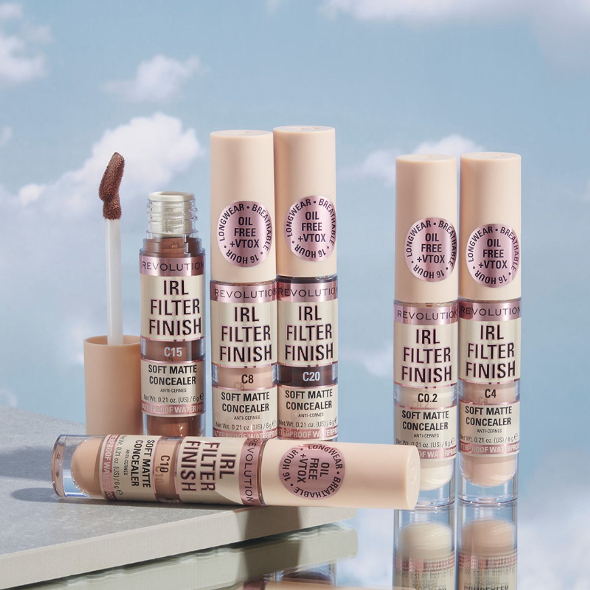 Makeup Revolution IRL Filter Finish Concealer - C7