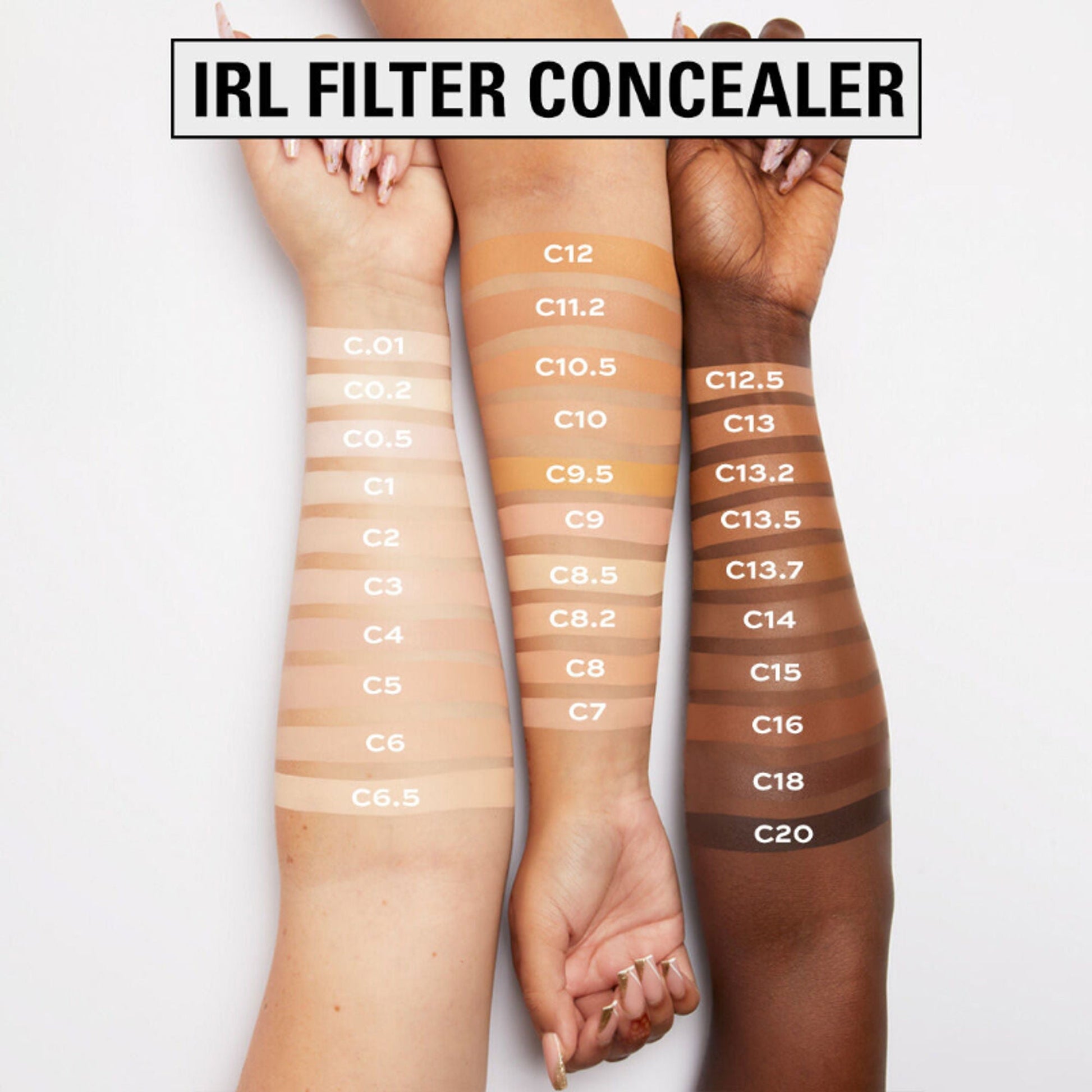 Makeup Revolution IRL Filter Finish Concealer - C8.2