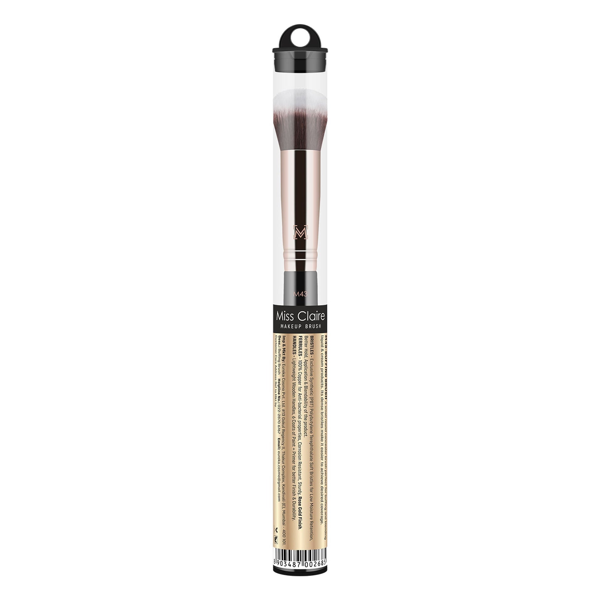 Miss Claire M43 - Buffing Brush - Rose Gold