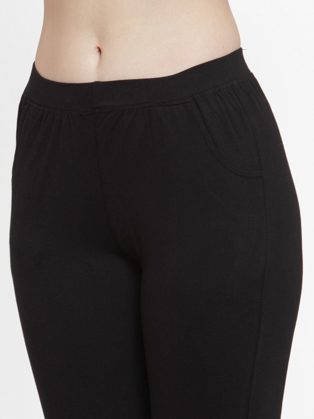 TAG 7 Women Pack Of 2 Solid Ankle-Length Straight-Fit Leggings