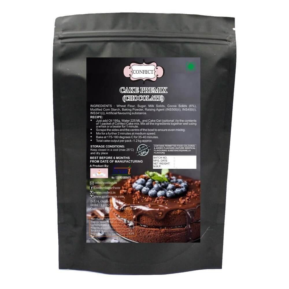 Confect Chocolate | Cake Premix