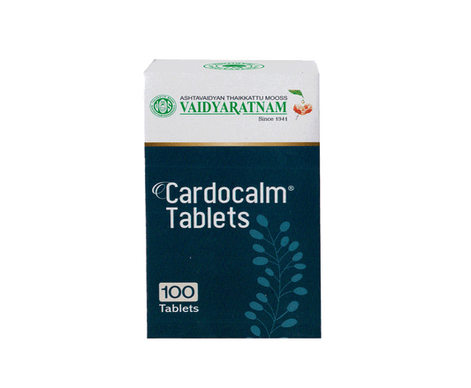 Vaidyaratnam Cardocalm Tablets 