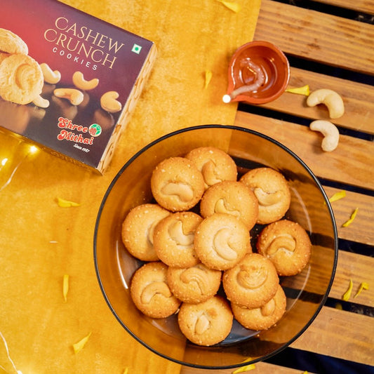 Shree Mithai Cashew Crunch Cookies 