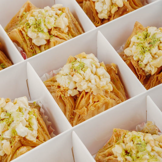 Shree Mithai Cashew Pyramid Baklava 