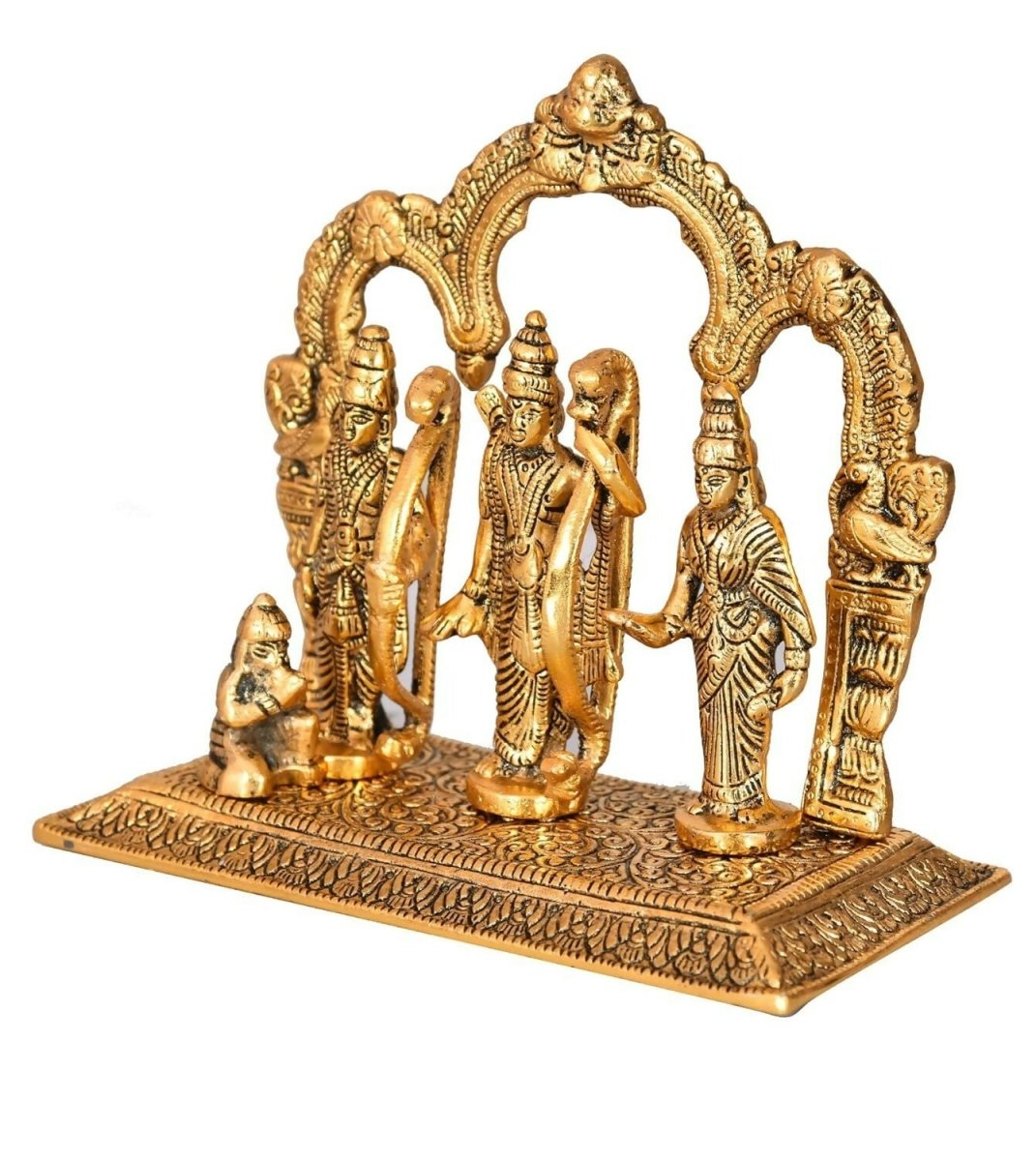 Ascension Metal Lord Ram Darbar Idol - Grab2buy