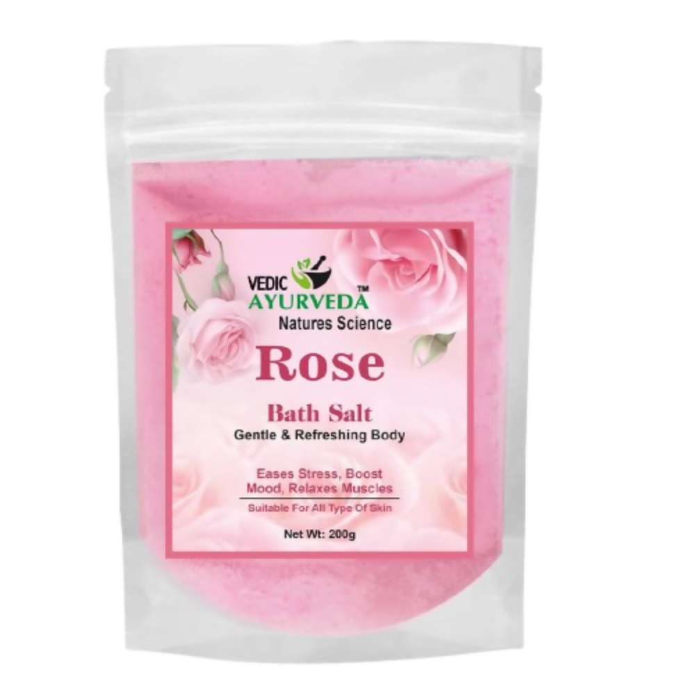 VedicAyurveda Mogra & Rose Bath Salt  Grab2Buy VedicAyurveda Grab2Buy