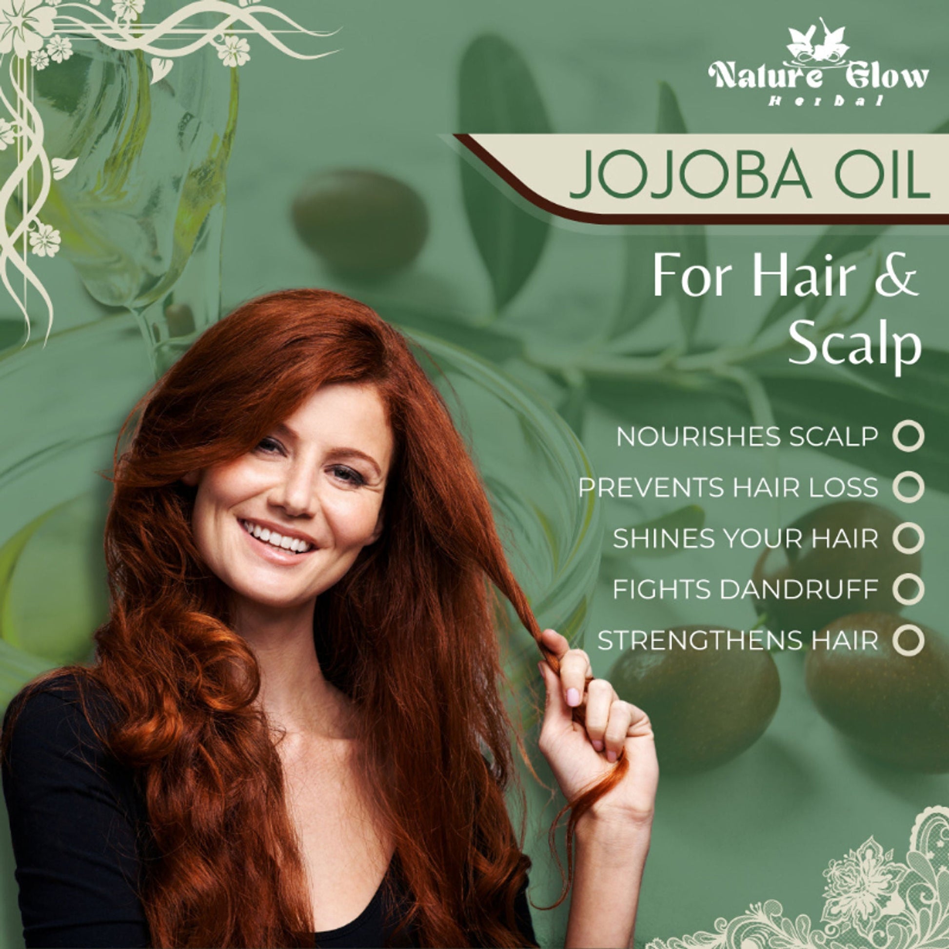 Nature Glow Herbal Jojoba, Argan & Apricot Facial Oil Combo