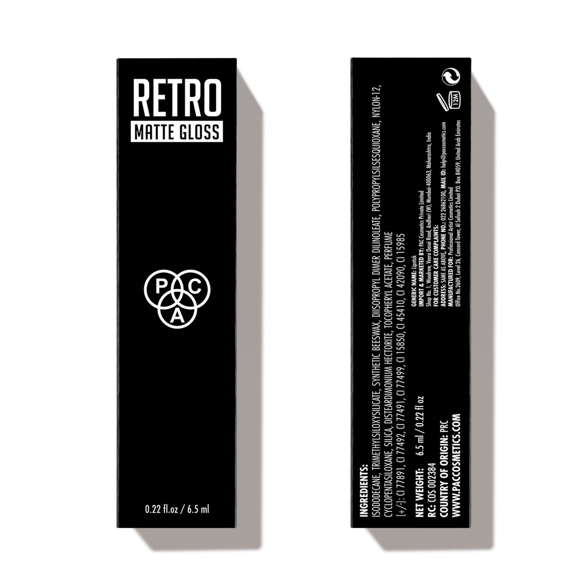 PAC Studio Retro Matte Gloss - 62 Careless Whispers