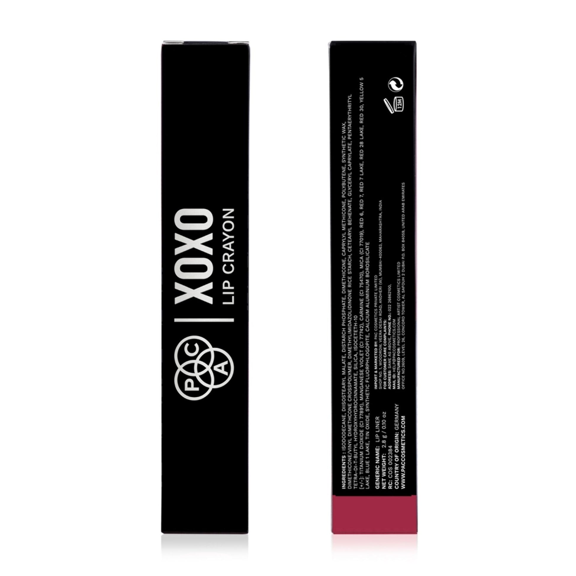 PAC Studio XOXO Lip Crayon - Lovey Dovey