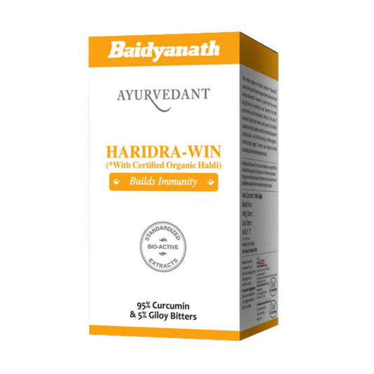 Baidyanath Jhansi Ayurvedant Haridra-Win Capsules 