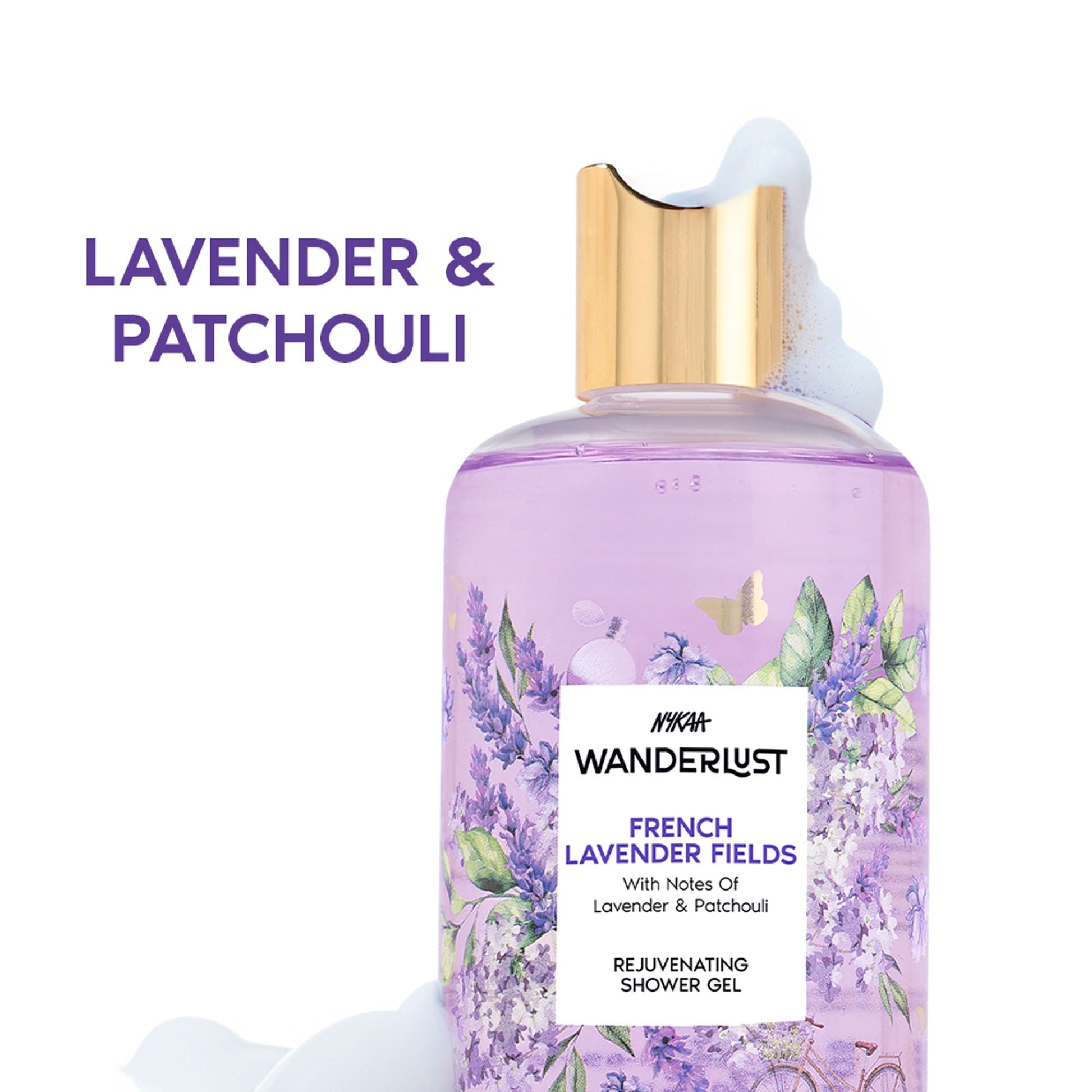 Wanderlust Shower Gels - French Lavender  Grab2Buy Wanderlust Grab2Buy