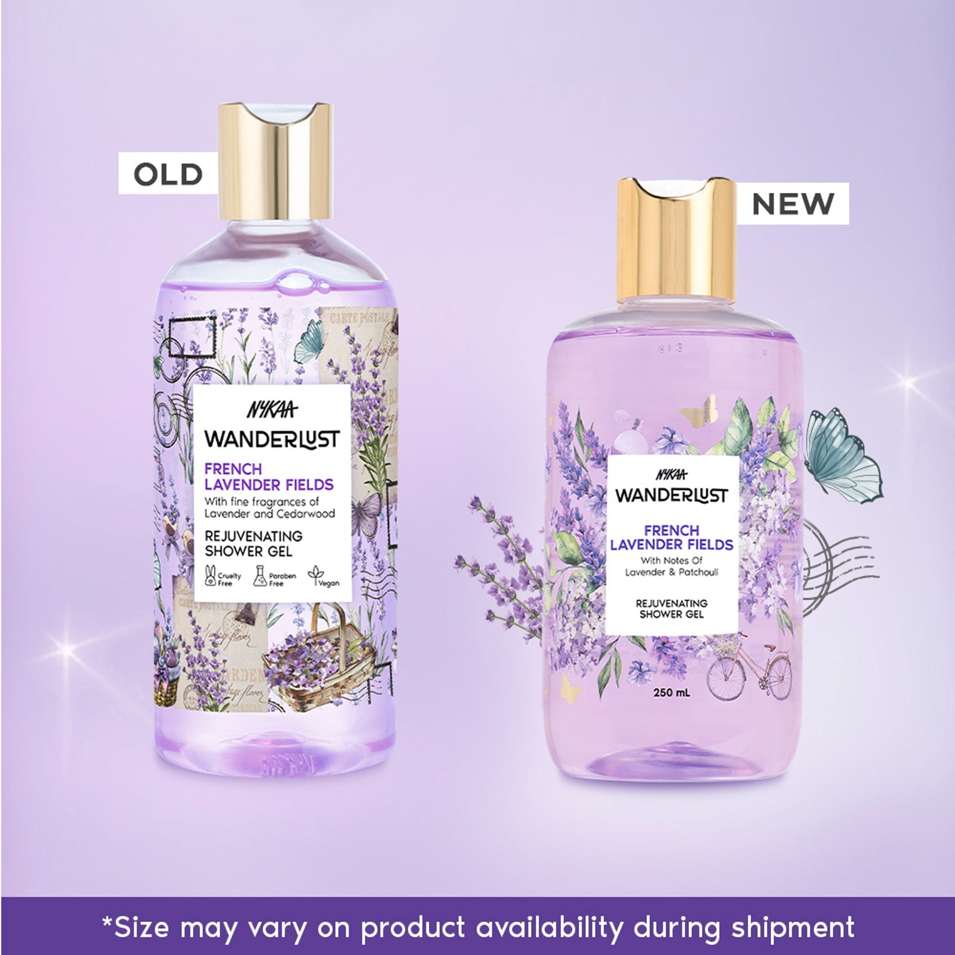Wanderlust Shower Gels - French Lavender  Grab2Buy Wanderlust Grab2Buy