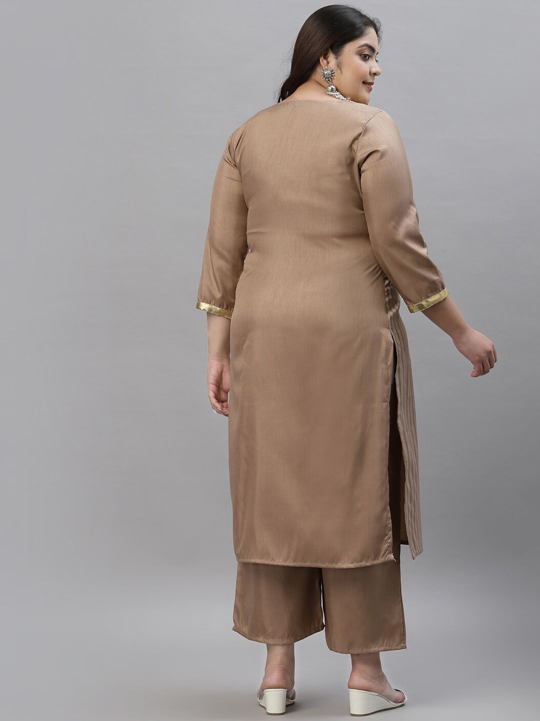 Sztori Ethnic Motifs Printed Regular Kurta with Palazzos