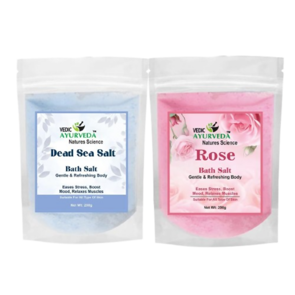 VedicAyurveda Dead Sea Salt and Rose Bath Salt  Grab2Buy VedicAyurveda Grab2Buy